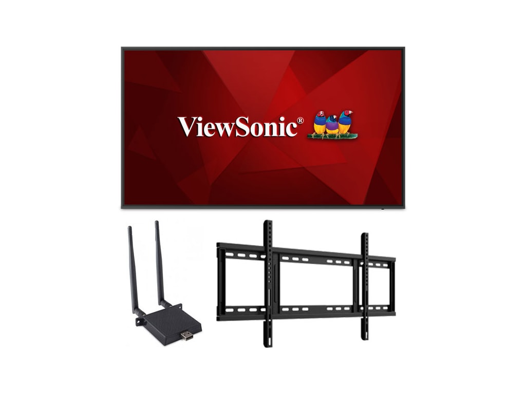 ViewSonic CDE7520-E1 - 75" Presentation Screen (Black)