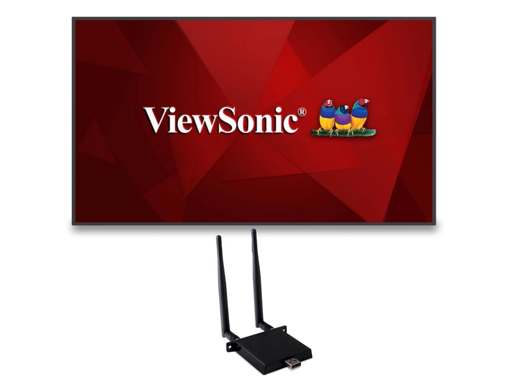 ViewSonic CDE7530-W1 - 75" 4K Large Format Digital Display with VB-WIFI-001 Wireless Module