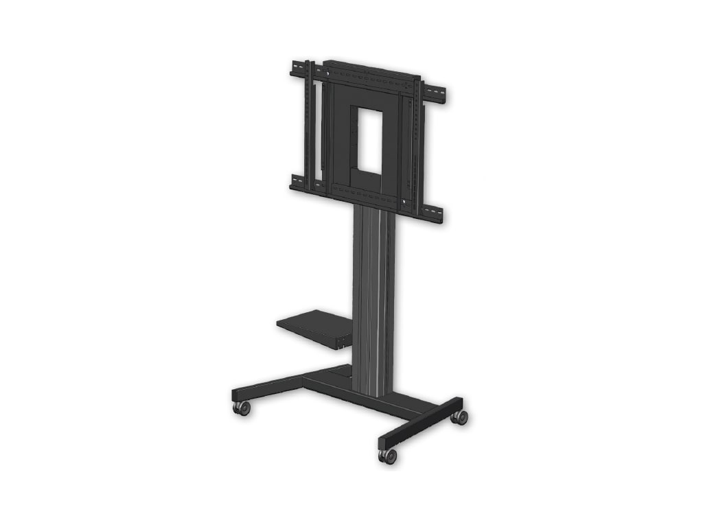 Promethean Roling Stand Promethean AP-FSM Fixed-Height Mobile Stand - Black