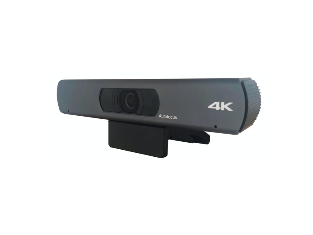 InFocus HW-CAMERA-5 - USB 4K Camera with Mic, 8.0MP (Black)