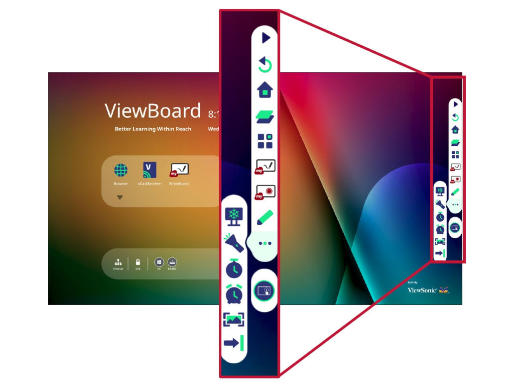 ViewSonic IFP8652-1C - 86" View Board Interactive Screen