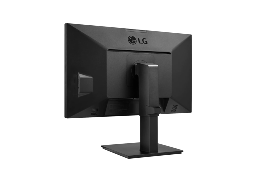 LG 24BP750C-B - 23.8” IPS Full HD Monitor with Built-in Webcam, Microphone, and USB Type-C